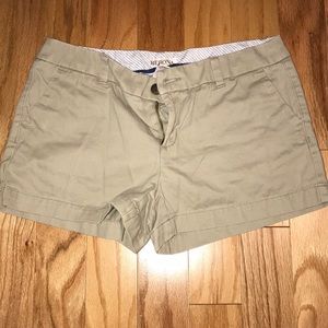 Khaki shorts from target